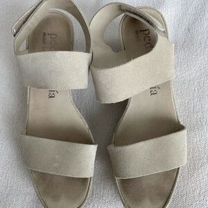 Pedro Garcia Women's Stone Suede Sandals